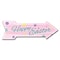 Signmission Happy Easter 2 Arrow Decal Funny Home Decor 18in Wide D-A-999832 - alternate 1